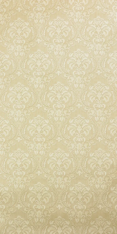 Beige baroque wallpaper