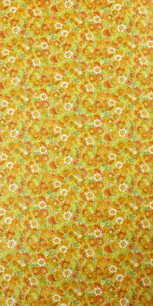 Vinyl wallpaper Coralie Orange
