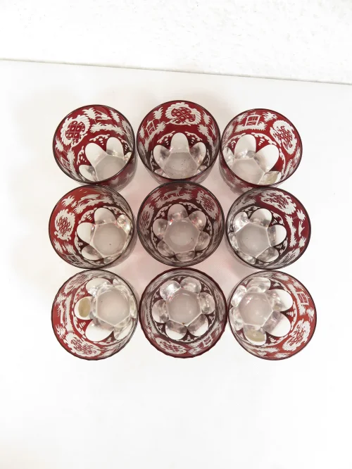 Bild 2 von 30er Weinbecher, weingläser, Bömisches Glas, Süßweinglas, Cherryglas